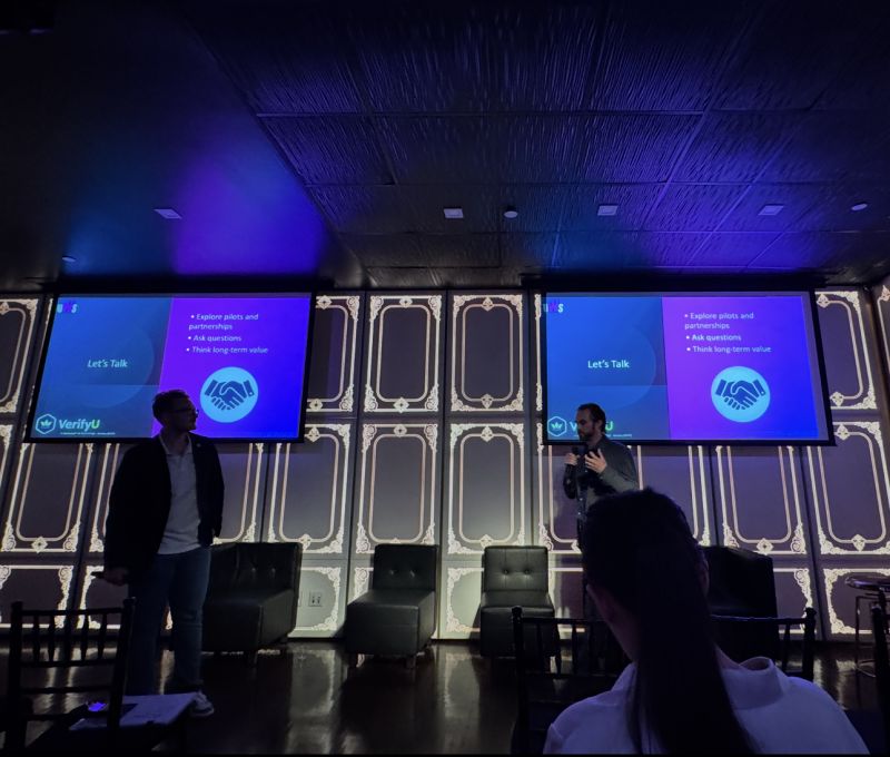 The Data Vault on stage